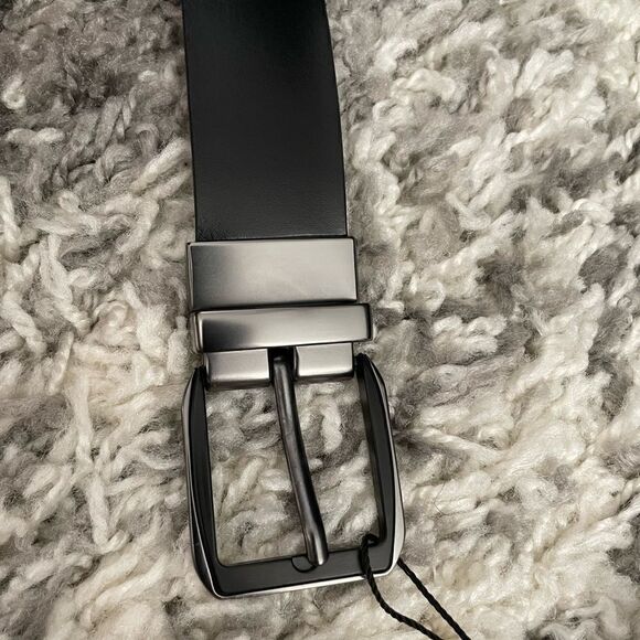 NWT Zara Reversible Men’s Leather Belt - Picture 5 of 9